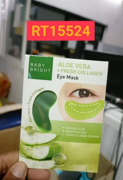 Baby Bright Aloe Vera & Fresh Collagen Eye Mask 2.5g